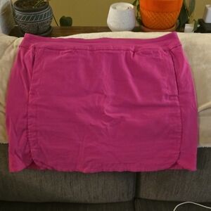 Tribal Fuchsia Pull On Skort